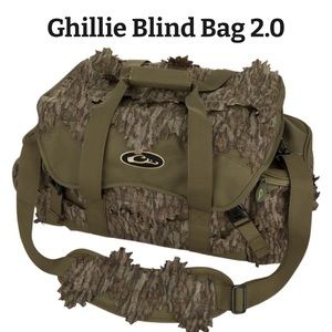 Drake waterfowl Ghillie bling bag duck hunting camo duffel